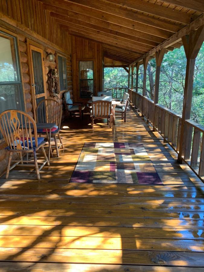 Lake Whitney Log Cabin Lakewood Harbor Exterior foto