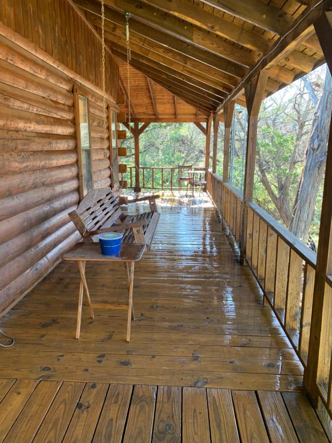 Lake Whitney Log Cabin Lakewood Harbor Exterior foto
