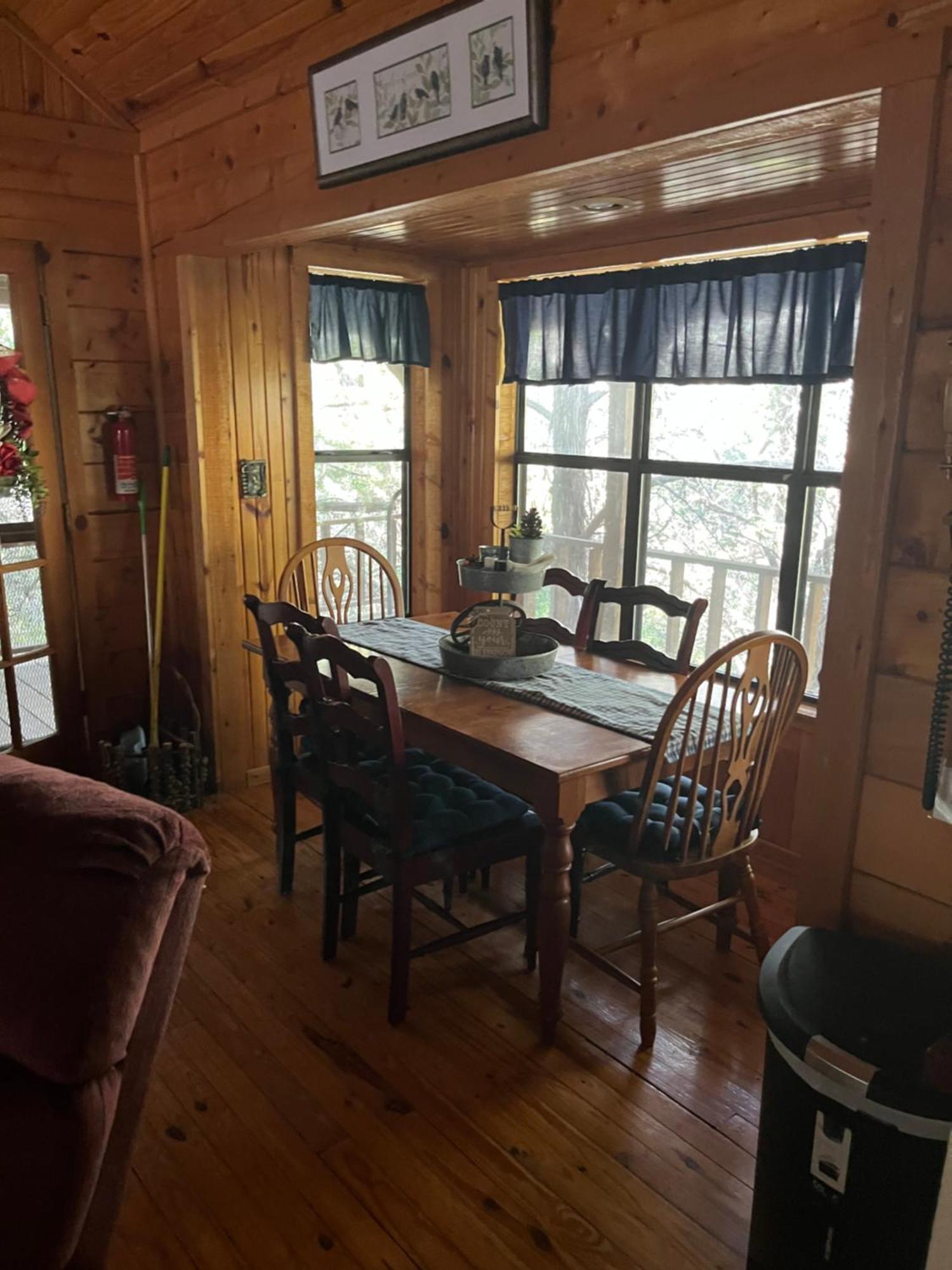 Lake Whitney Log Cabin Lakewood Harbor Exterior foto