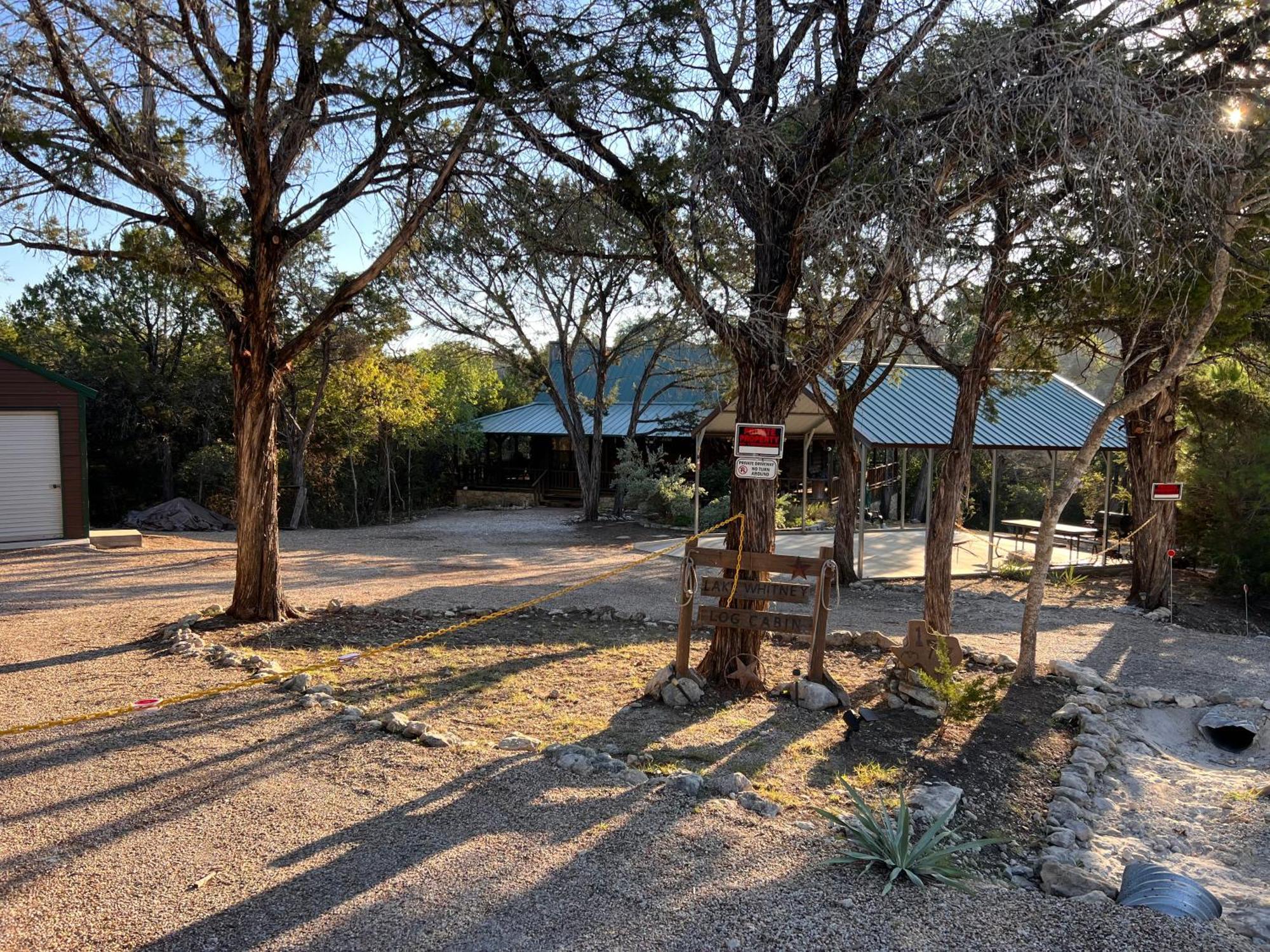 Lake Whitney Log Cabin Lakewood Harbor Exterior foto